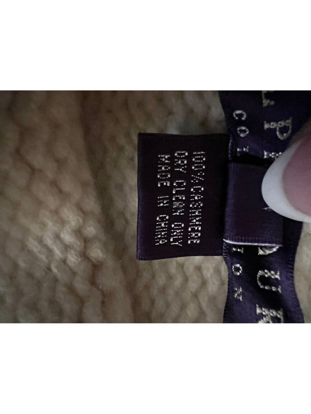 Ralph Lauren Purple Label Cream & Black Fair Isle Turtleneck Sweater M - Picture 4 of 4